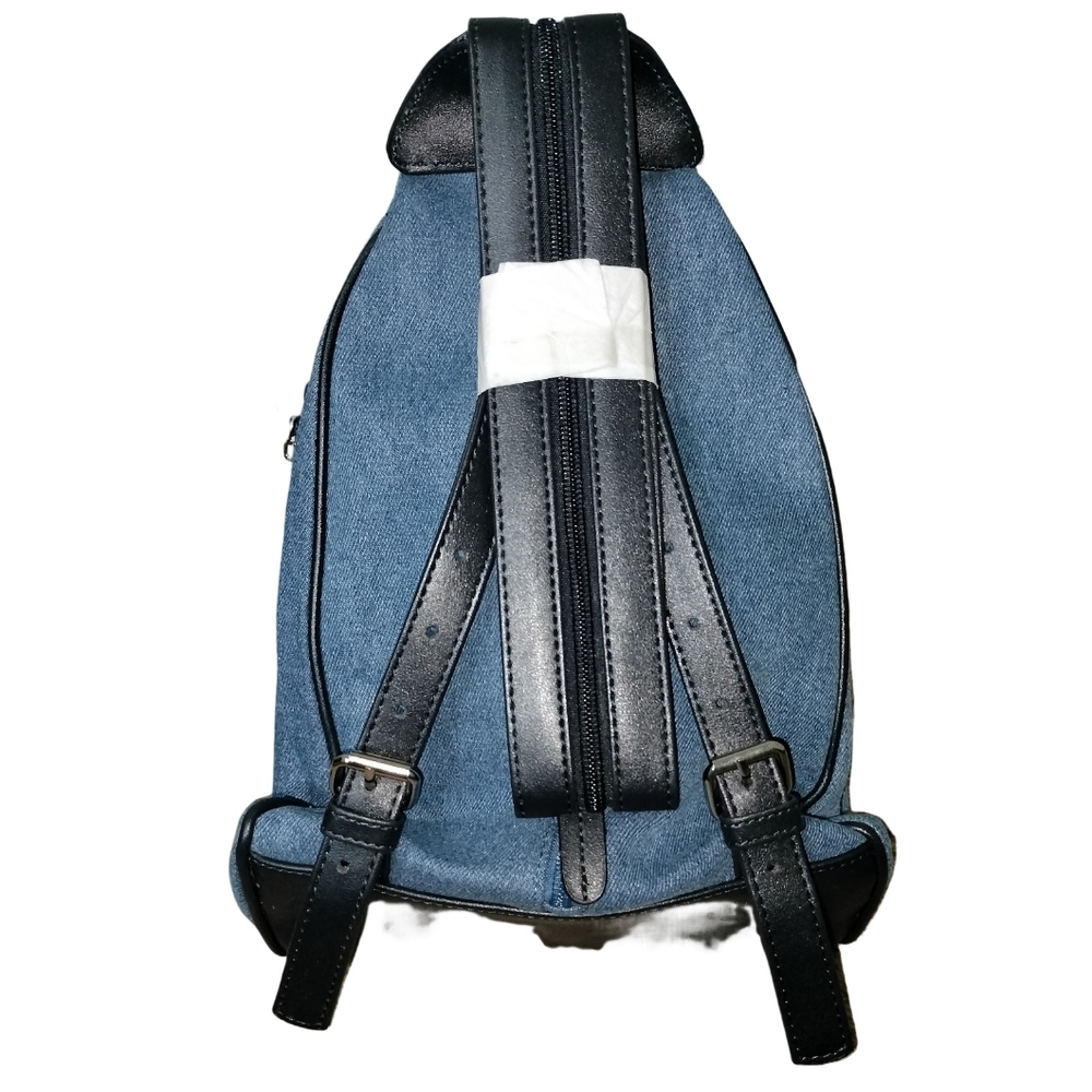 Denim backpack - Picture 2 of 11